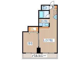 クリスタルファイブの物件間取画像